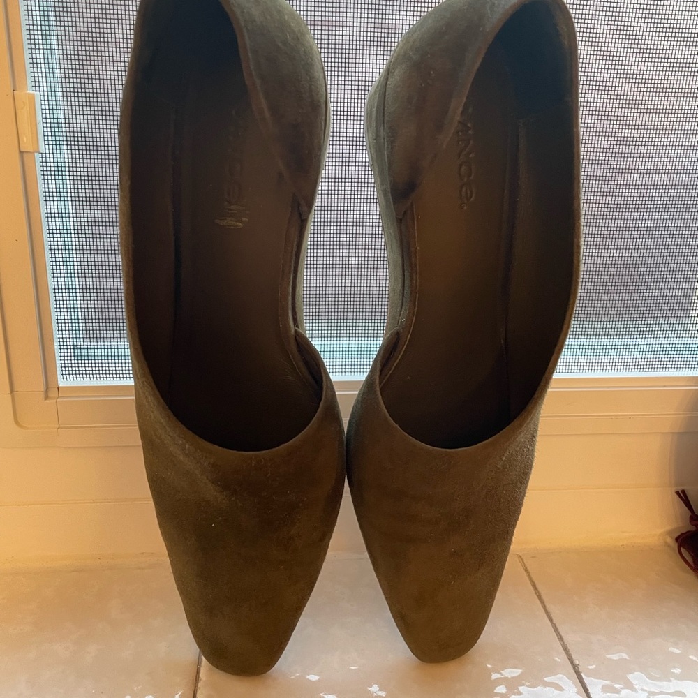 Vince suede loafers